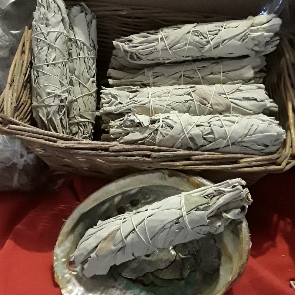 5" white Sage smudge stick - Picture 1 of 8